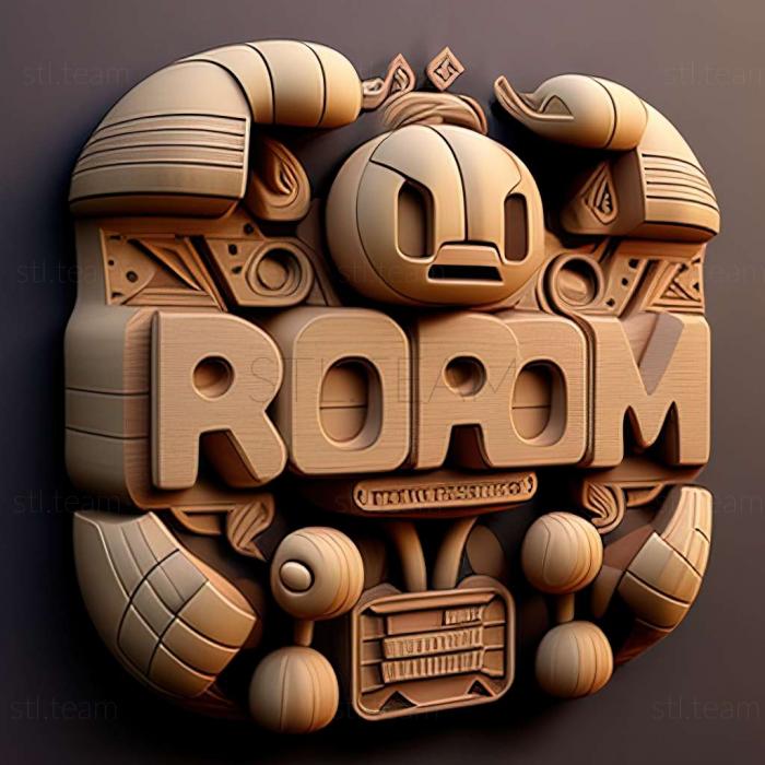 3D model Super Bomberman R game (STL)